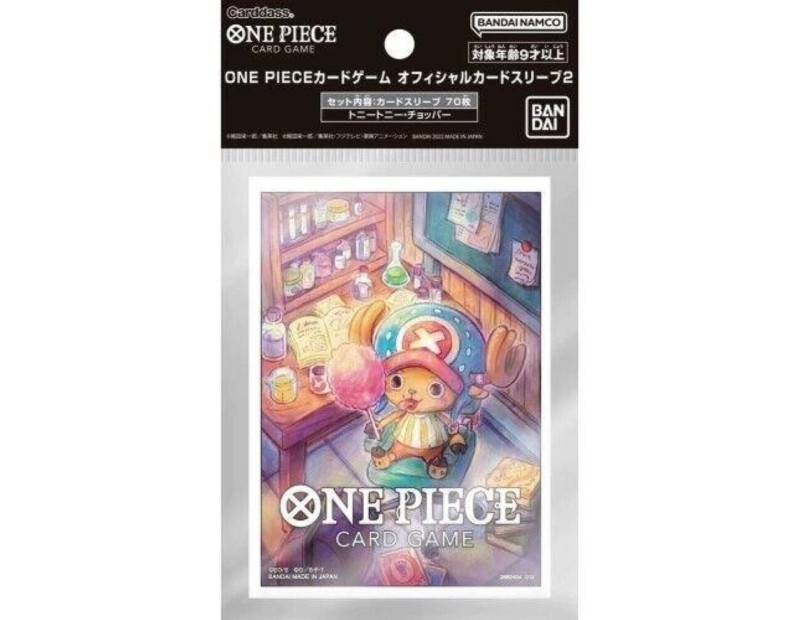 One Piece TCG Sleeves - Chopper (70 Sleeves)
