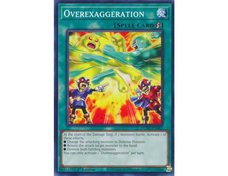 Overexaggeration (DUNE-EN065) - 1st Edition