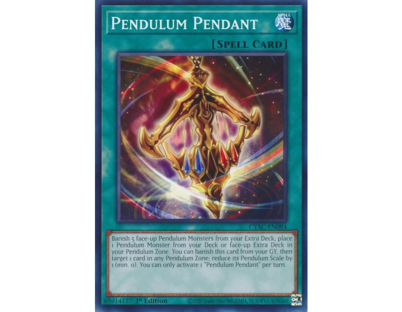 Pendulum Pendant (CYAC-EN084) - 1st Edition