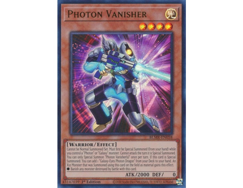 Photon Vanisher (BLMR-EN058) - 1st Edition