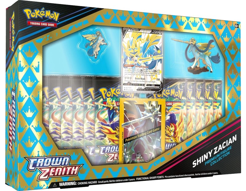 Pokémon TCG: Shiny Zacian Figure Box