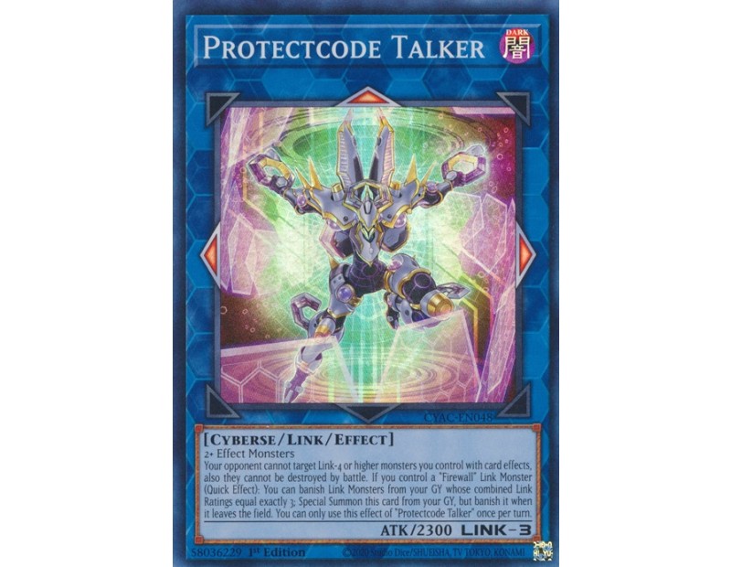 Protectcode Talker (CYAC-EN048) - 1st Edition