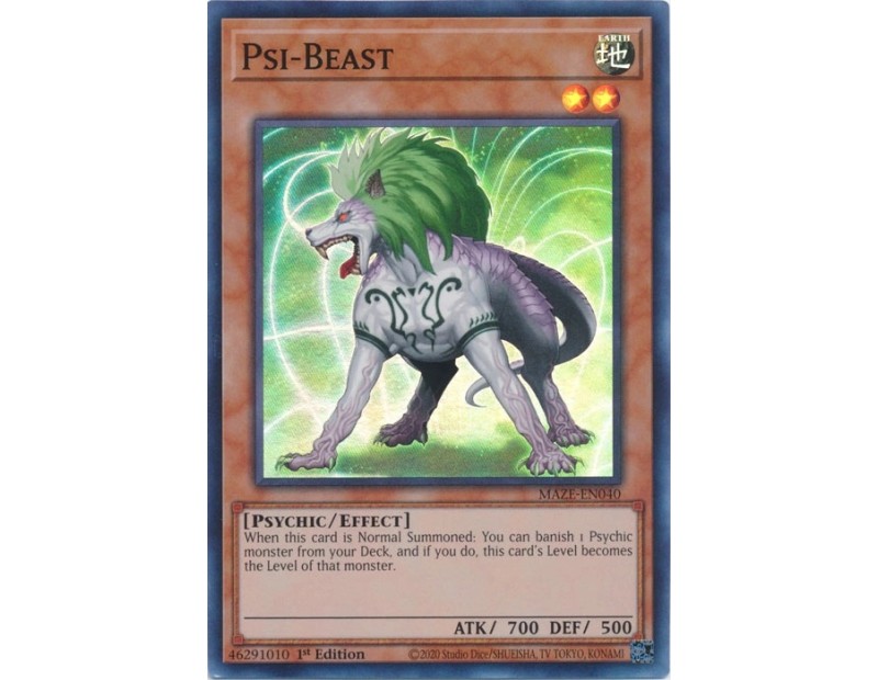 Psi-Beast (MAZE-EN040) - 1st Edition