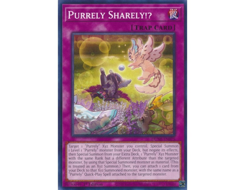 Purrely Sharely!? (DUNE-EN075) - 1st Edition