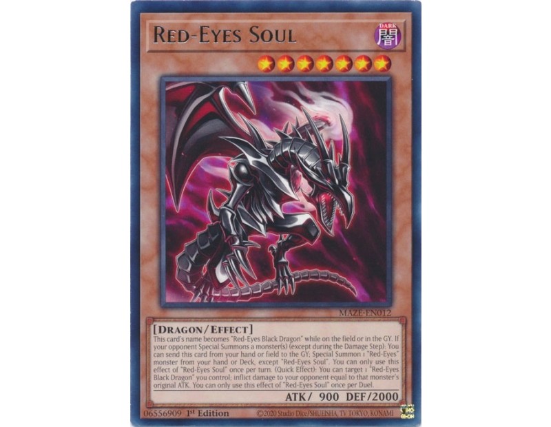 Red-Eyes Soul (MAZE-EN012) - 1st Edition