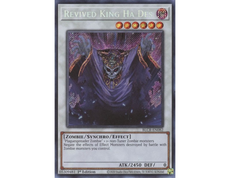 Revived King Ha Des (BLCR-EN082) - 1st Edition