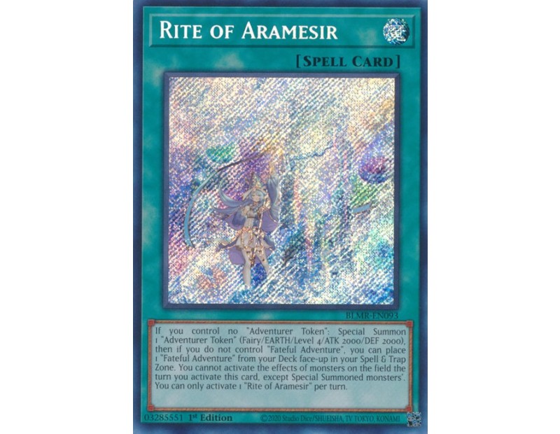 Rite of Aramesir (BLMR-EN093) - 1st Edition