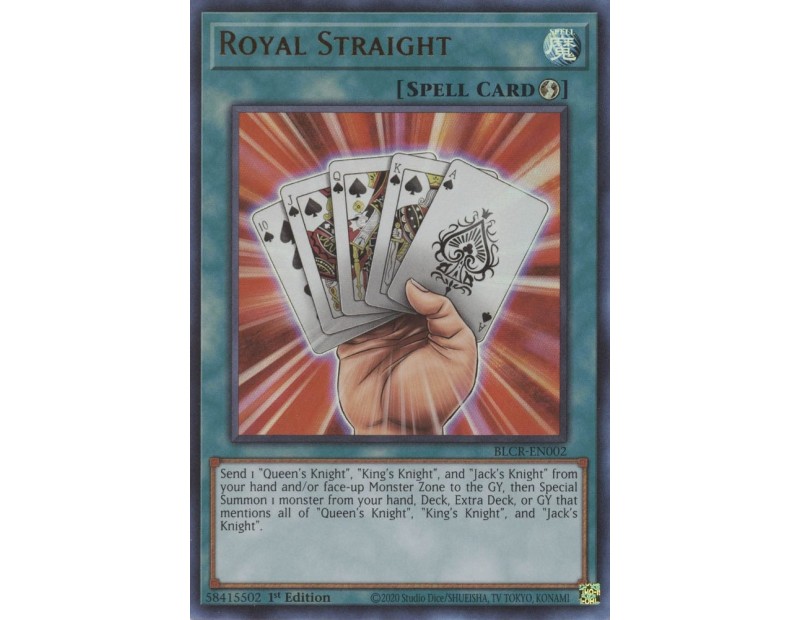 Royal Straight (BLCR-EN002) - 1st Edition