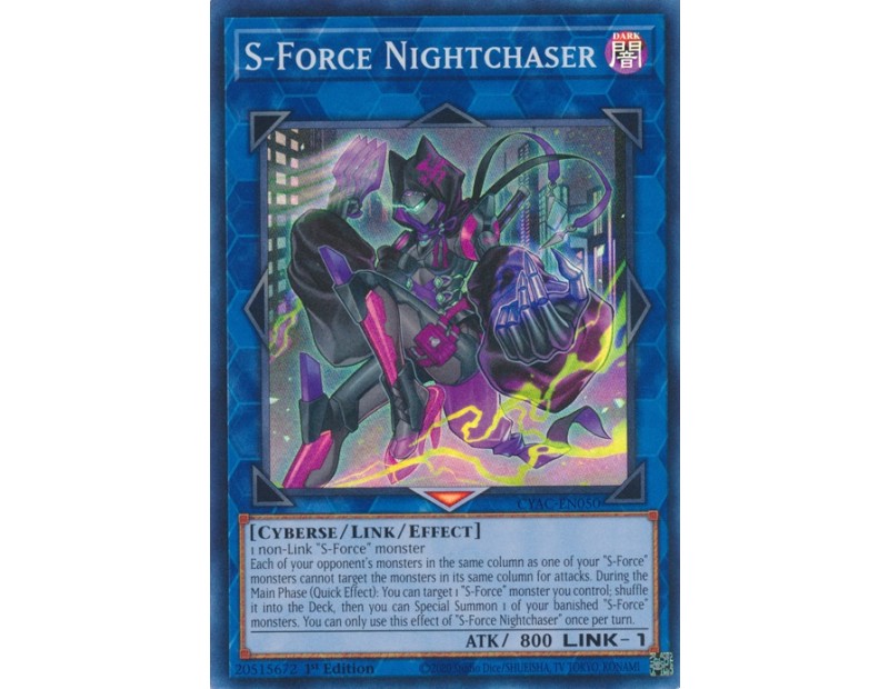 S-Force Nightchaser (CYAC-EN050) - 1st Edition