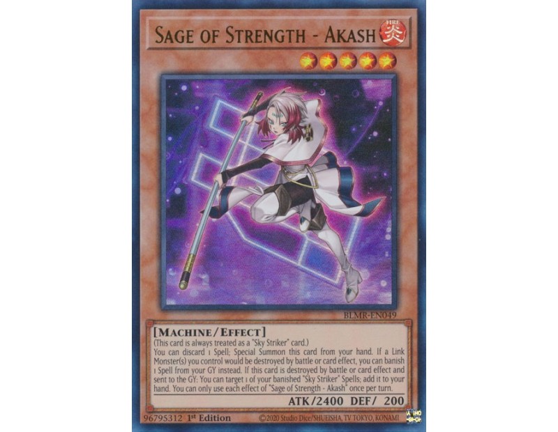 Sage of Strength - Akash (BLMR-EN049) - 1st Edition