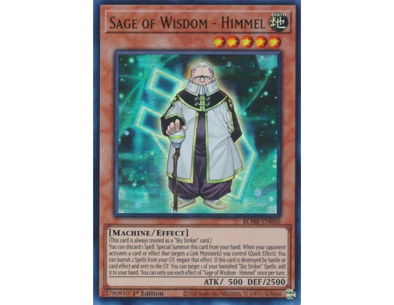 Sage of Wisdom - Himmel (BLMR-EN050) - 1st Edition