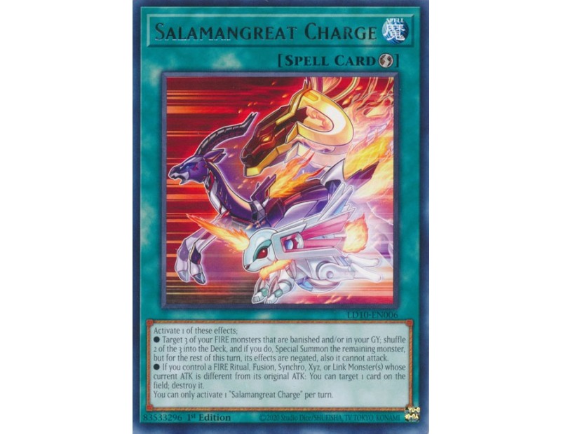 Salamangreat Charge (LD10-EN006) - 1st Edition