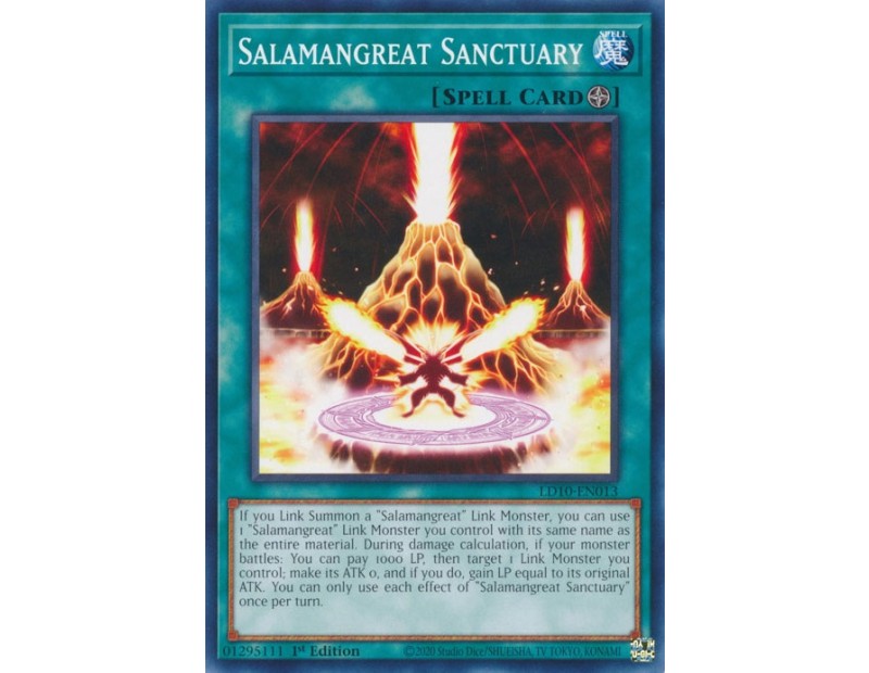 Salamangreat Sanctuary (LD10-EN013) - 1st Edition