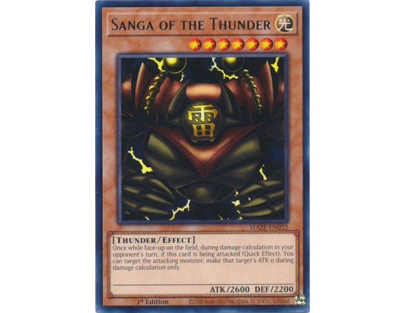 Sanga of the Thunder (MAZE-EN032) - 1st Edition