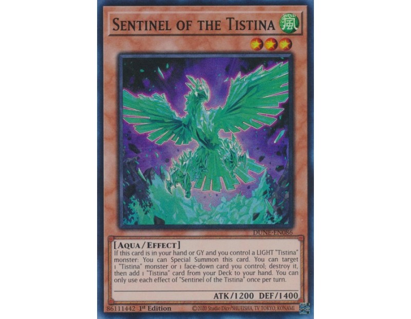Sentinel of the Tistina (DUNE-EN086) - 1st Edition