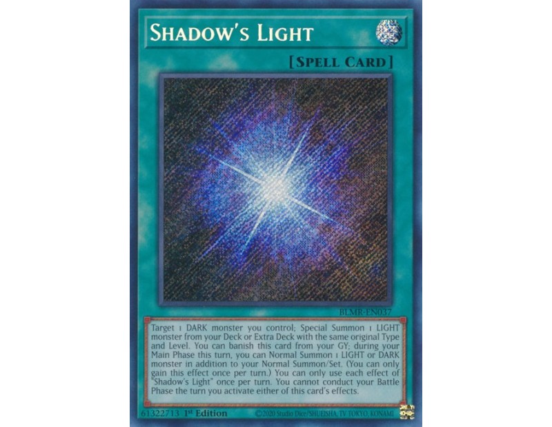 Shadow's Light (BLMR-EN037) - 1st Edition