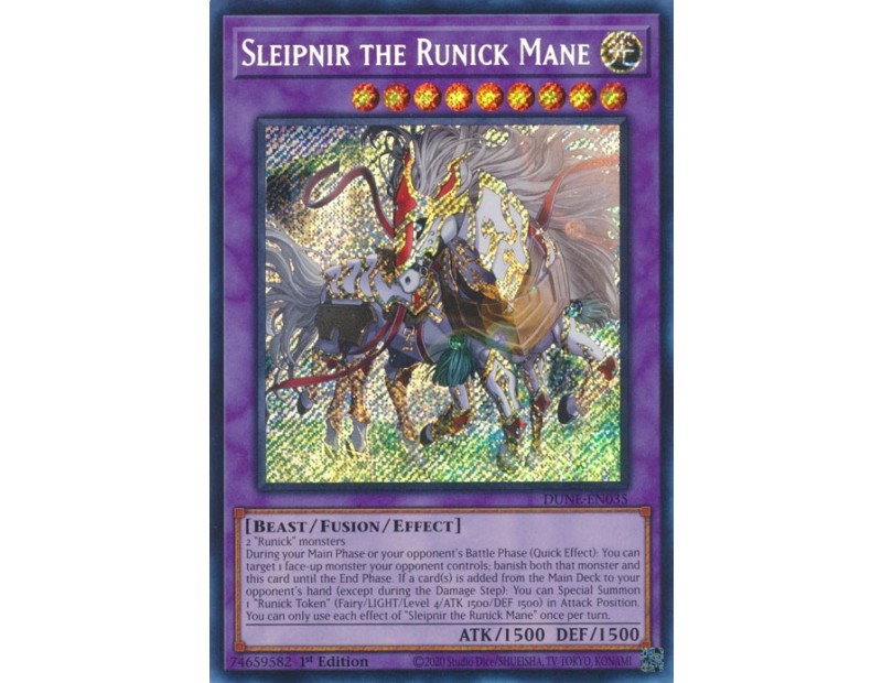 Sleipnir the Runick Mane (DUNE-EN035) - 1st Edition