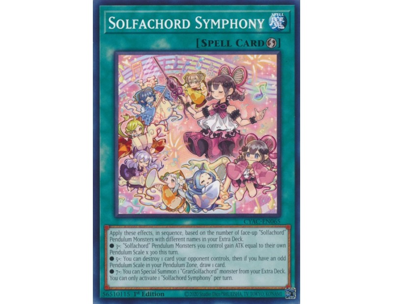 Solfachord Symphony (CYAC-EN065) - 1st Edition