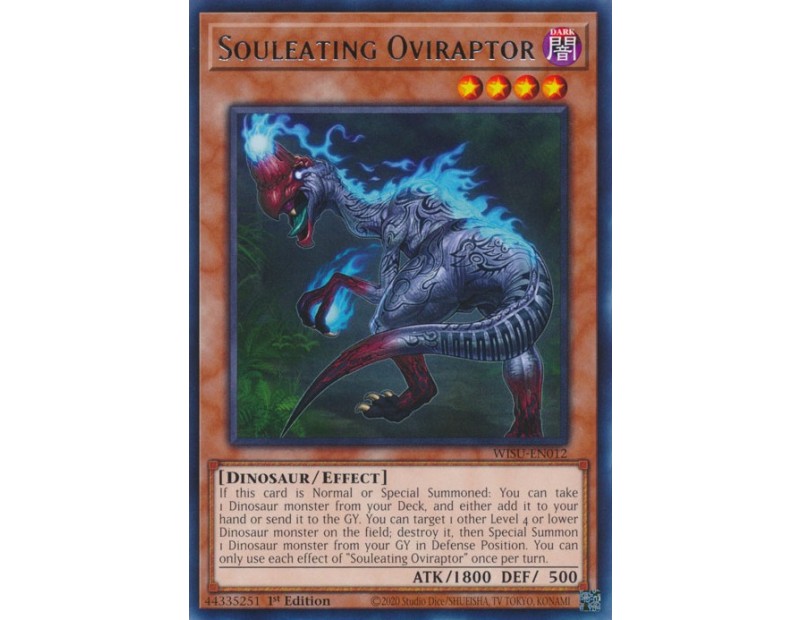 Souleating Oviraptor (WISU-EN012) - 1st Edition
