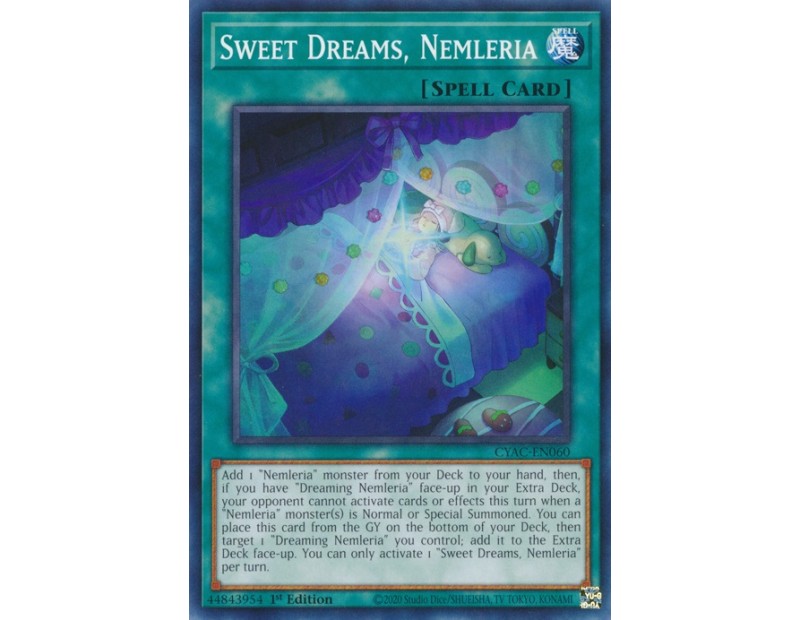 Sweet Dreams, Nemleria (CYAC-EN060) - 1st Edition