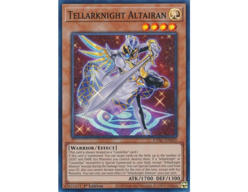 Tellarknight Altairan (CYAC-EN020) - 1st Edition