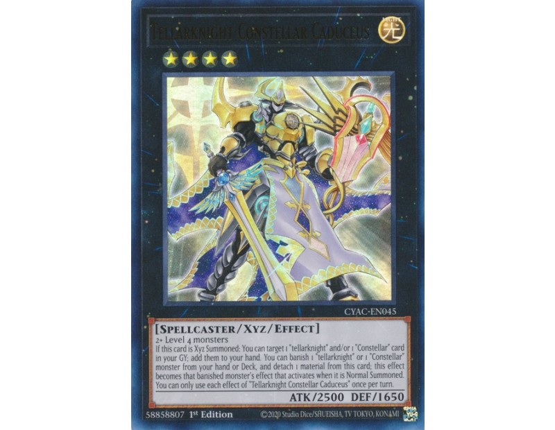 Tellarknight Constellar Caduceus (CYAC-EN045) - 1st Edition