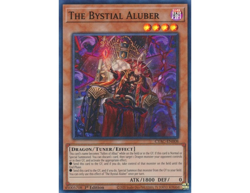 The Bystial Aluber (CYAC-EN008) - 1st Edition