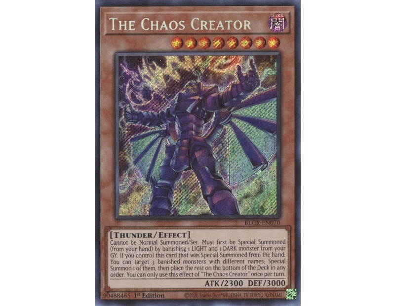 The Chaos Creator (BLCR-EN070) - 1st Edition