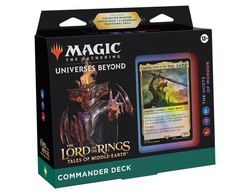 The Lord of the Rings: Tales of Middle-Earth Commander Deck (The Hosts of Mordor)