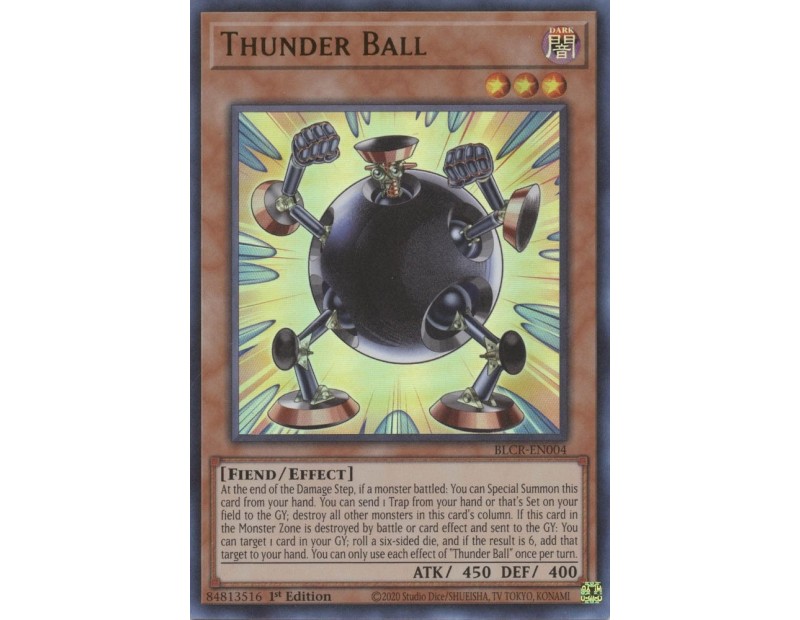 Thunder Ball (BLCR-EN004) - 1st Edition