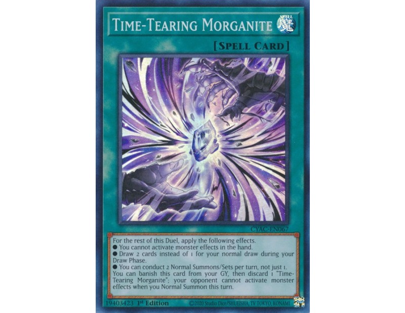 Time-Tearing Morganite (CYAC-EN067) - 1st Edition
