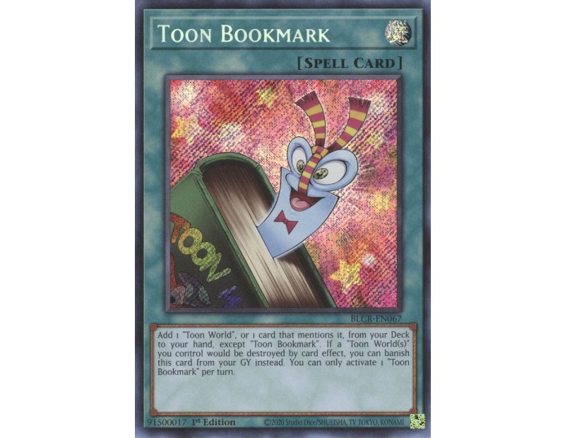 Toon Bookmark (BLCR-EN067) - 1st Edition