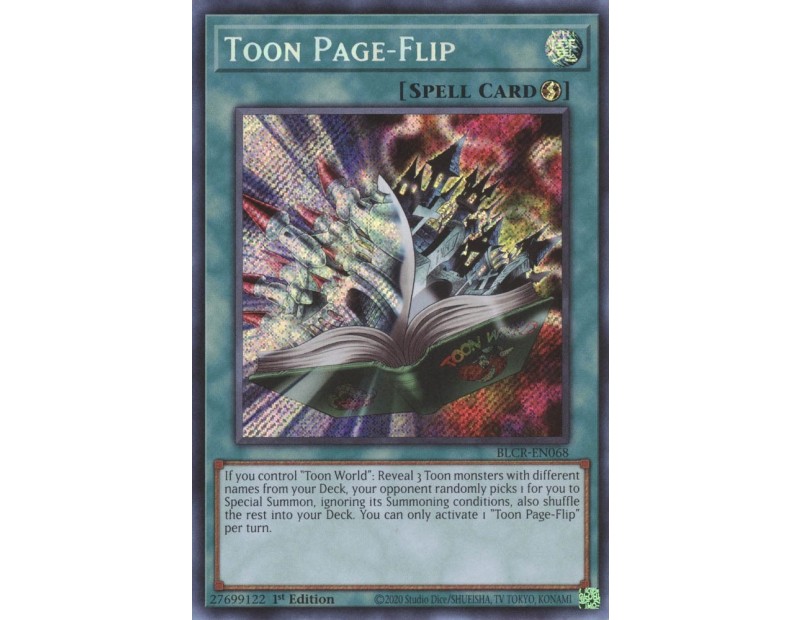 Toon Page-Flip (BLCR-EN068) - 1st Edition