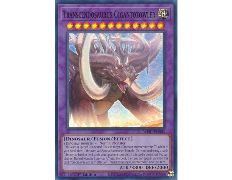 Transcendosaurus Gigantozowler (WISU-EN003) - 1st Edition