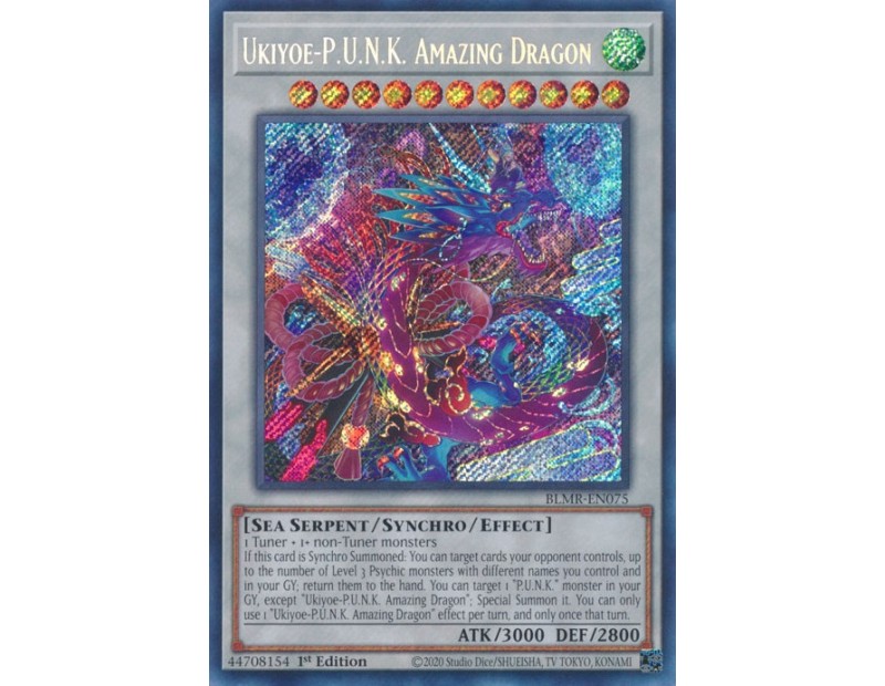 Ukiyoe-P.U.N.K. Amazing Dragon (BLMR-EN075) - 1st Edition