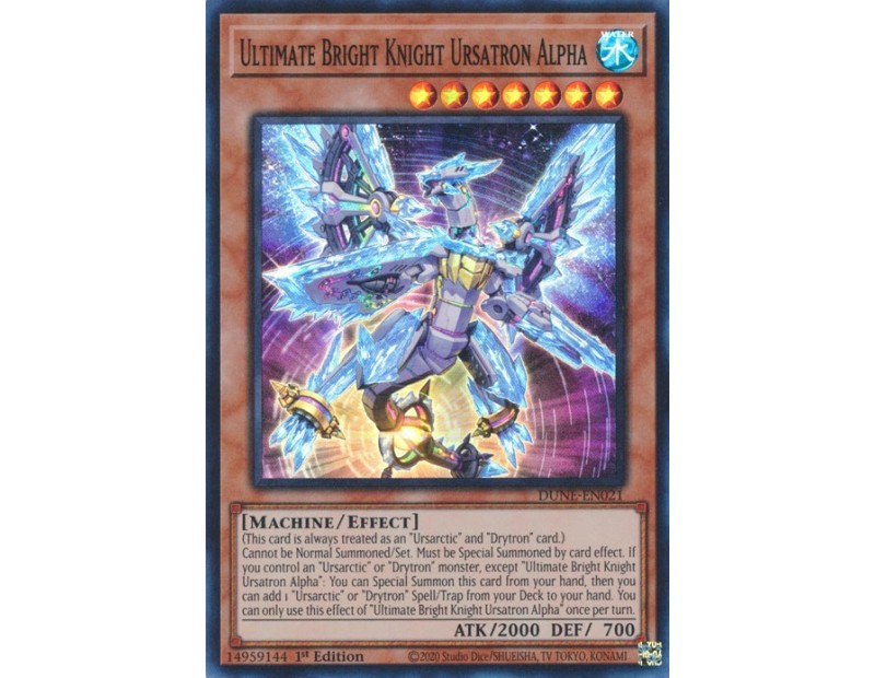 Ultimate Bright Knight Ursatron Alpha (DUNE-EN021) - 1st Edition