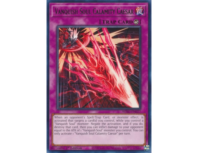 Vanquish Soul Calamity Caesar (WISU-EN027) - 1st Edition