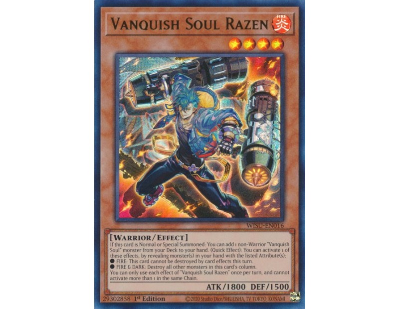 Vanquish Soul Razen (WISU-EN016) - 1st Edition