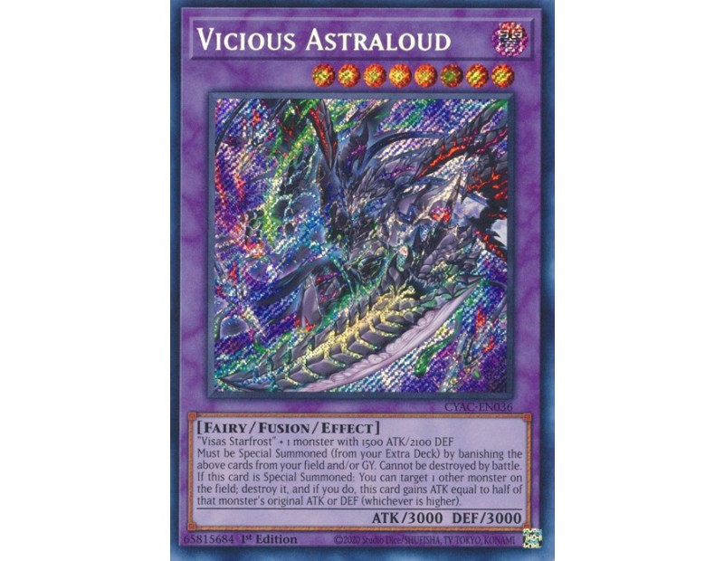 Vicious Astraloud (CYAC-EN036) - 1st Edition
