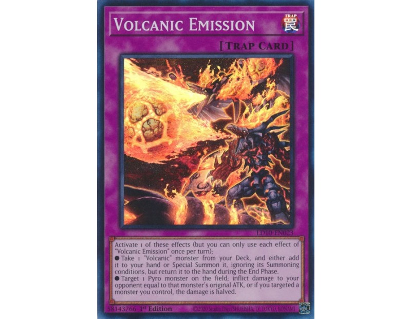 Volcanic Emission (LD10-EN023) - 1st Edition