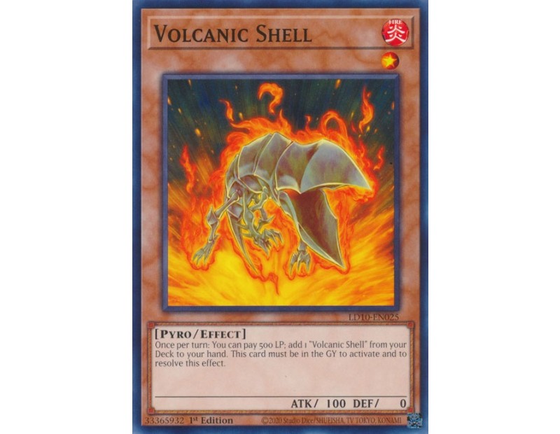 Volcanic Shell (LD10-EN025) - 1st Edition