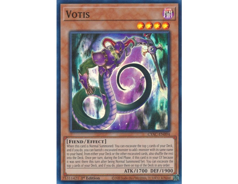 Votis (CYAC-EN094) - 1st Edition