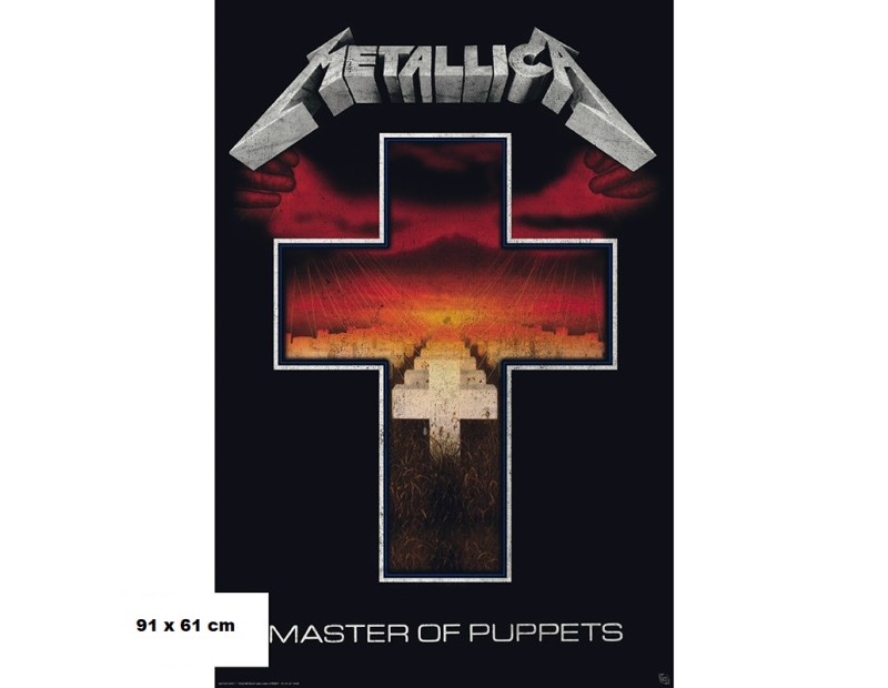 Αφίσα Master of Puppets (91x61)