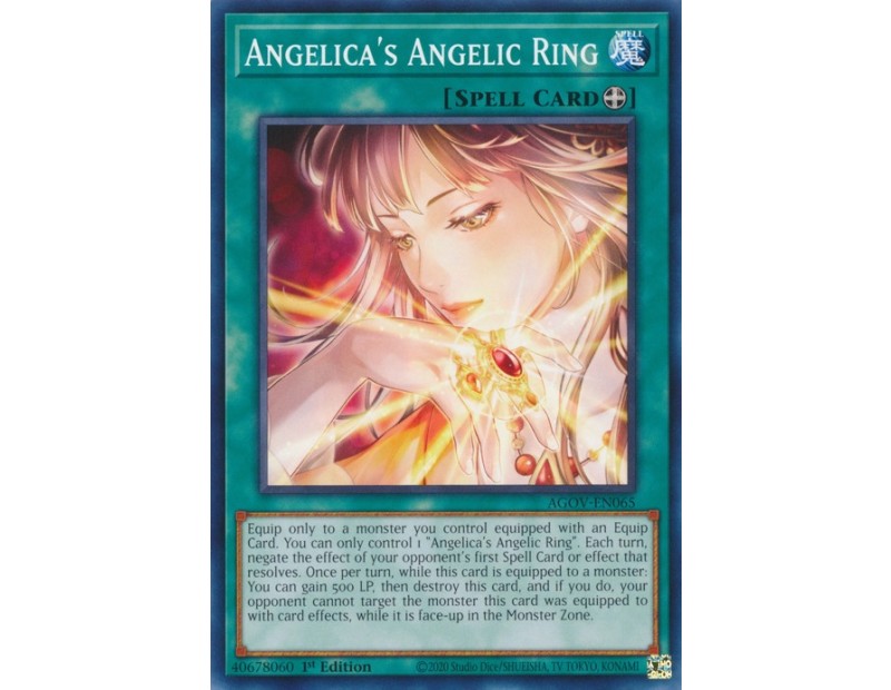 Angelica's Angelic Ring (AGOV-EN065) - 1st Edition