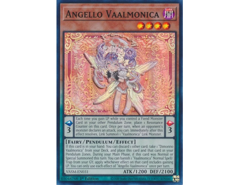 Angello Vaalmonica (VASM-EN031) - 1st Edition