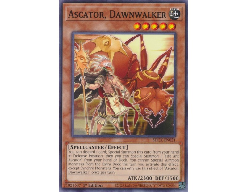 Ascator, Dawnwalker (SDCK-EN021) - 1st Edition