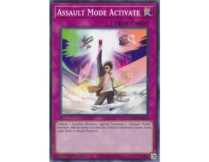 Assault Mode Activate (SDCK-EN039) - 1st Edition