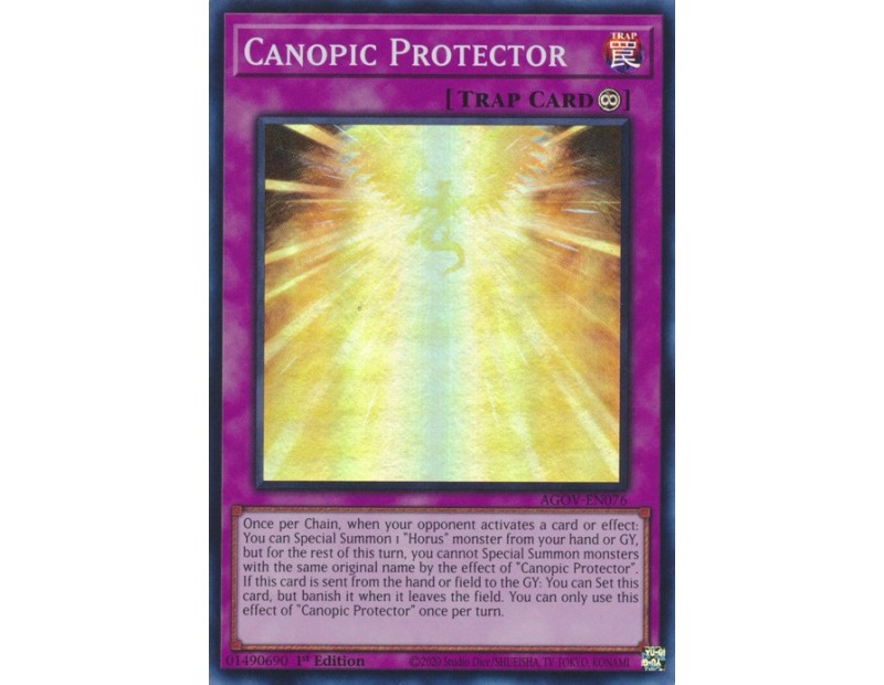 Canopic Protector (AGOV-EN076) - 1st Edition