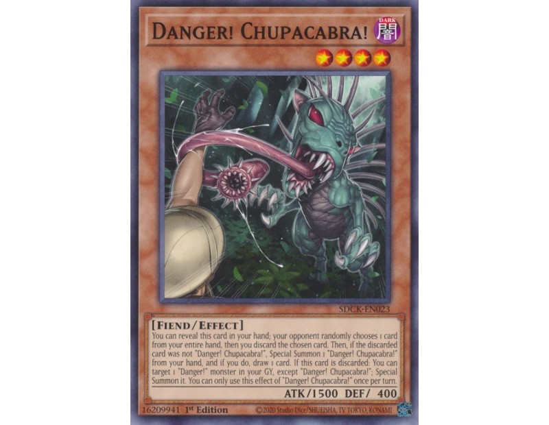 Danger! Chupacabra! (SDCK-EN023) - 1st Editon