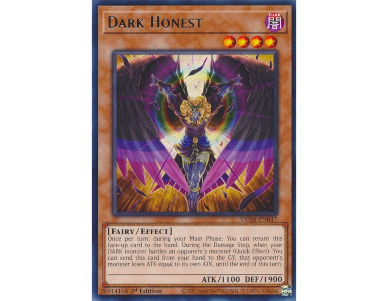 Dark Honest (VASM-EN047) - 1st Edition
